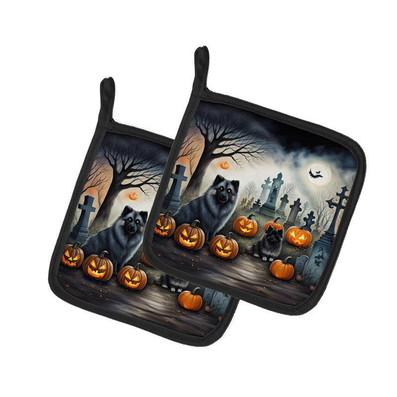 Paire de poignées Keehond Spooky Halloween