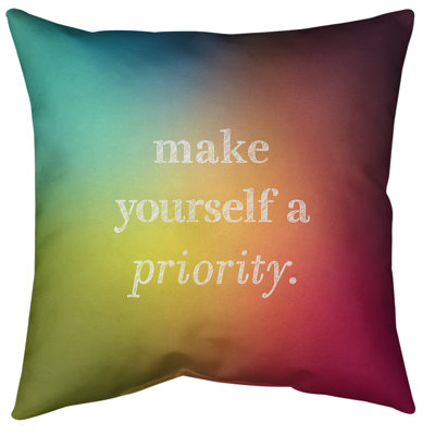 Coussin de sol « self »
