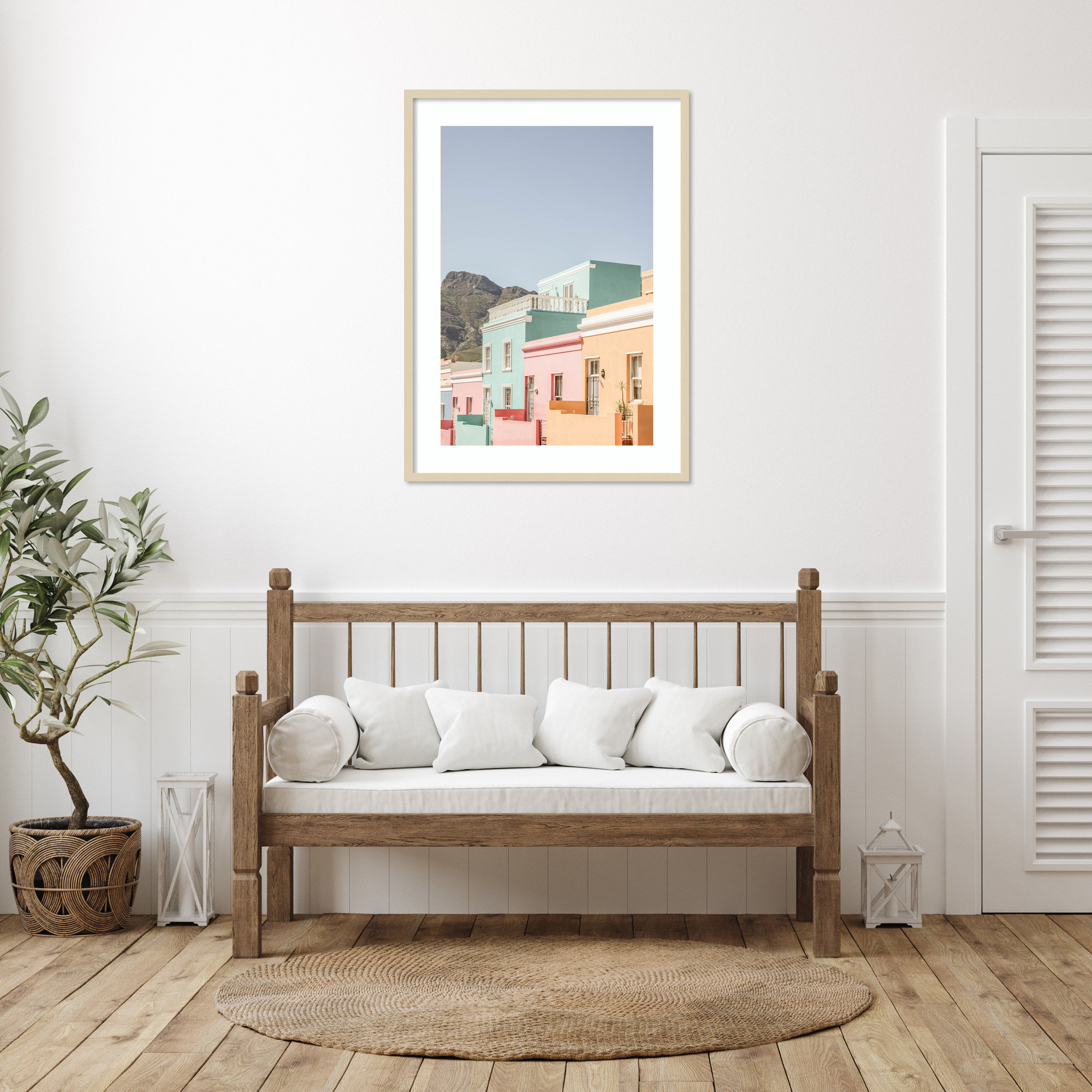Happy Days by Shot by Clint Wood Framed Wall Art Print, Brown, 41" H x 30" W