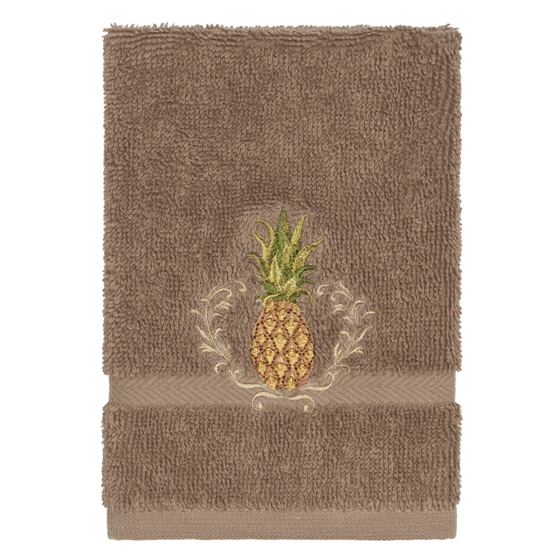 Welcome Turkish Cotton Midweight Bath Towel, Latte, Washcloth - 1 Pack