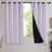 100 Percent Blackout with Liner Grommet Curtain Panel (Set of 4)-106344240-106344221