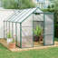 Serre en polycarbonate surélevée 6X10FT-121362691-121362690