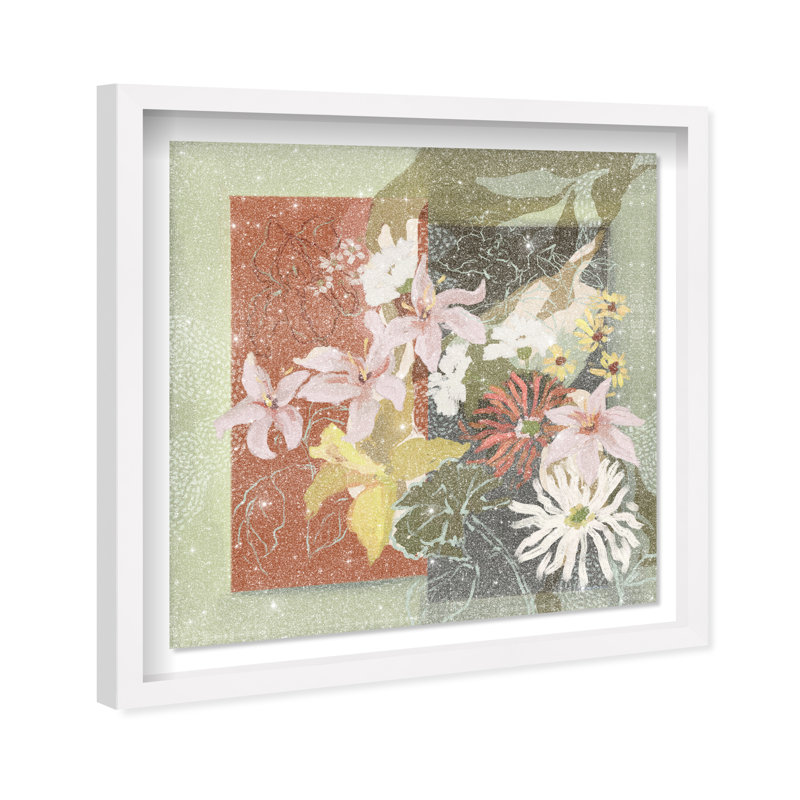 Parts Of Me Print by Oliver Gal, 31.5"H x 31.5"W, White Shadowbox