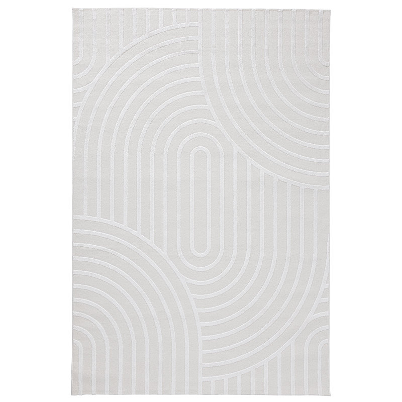 Cupertina Geometric Indoor Rug, Rectangle 5'3" x 7'7"