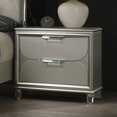 Table de chevet 2 pièces Contemporary