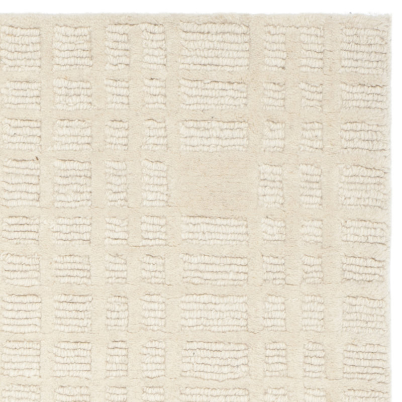 Tapis tibétain en laine et soie à motif géométrique, Rectangle 4 pi x 6 pi
