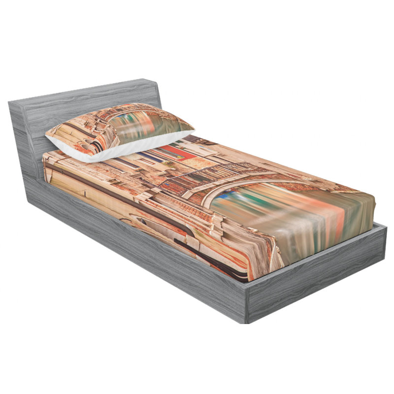 Microfiber Sheet Set, Twin XL Sheet Set with Fitted Sheet