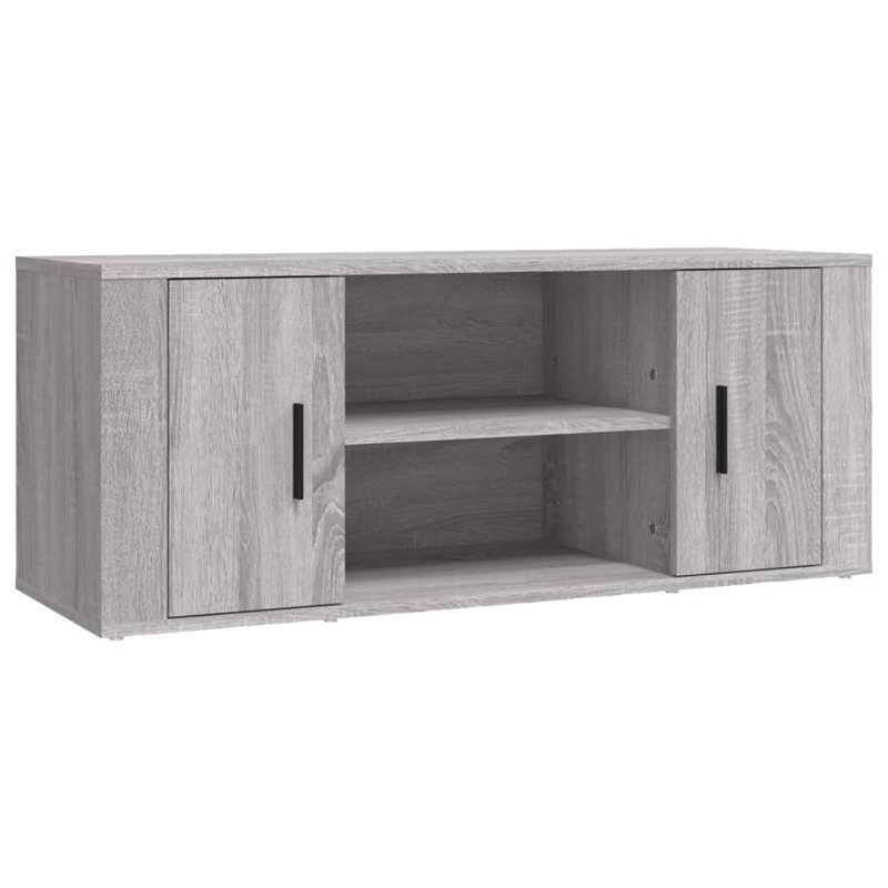 TV Stand for TVs up to 28", Grey Sonoma