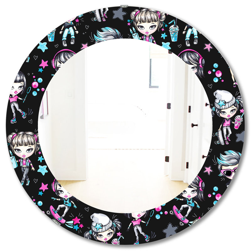 Miroir mural Fashion, H 31,5 po x l po