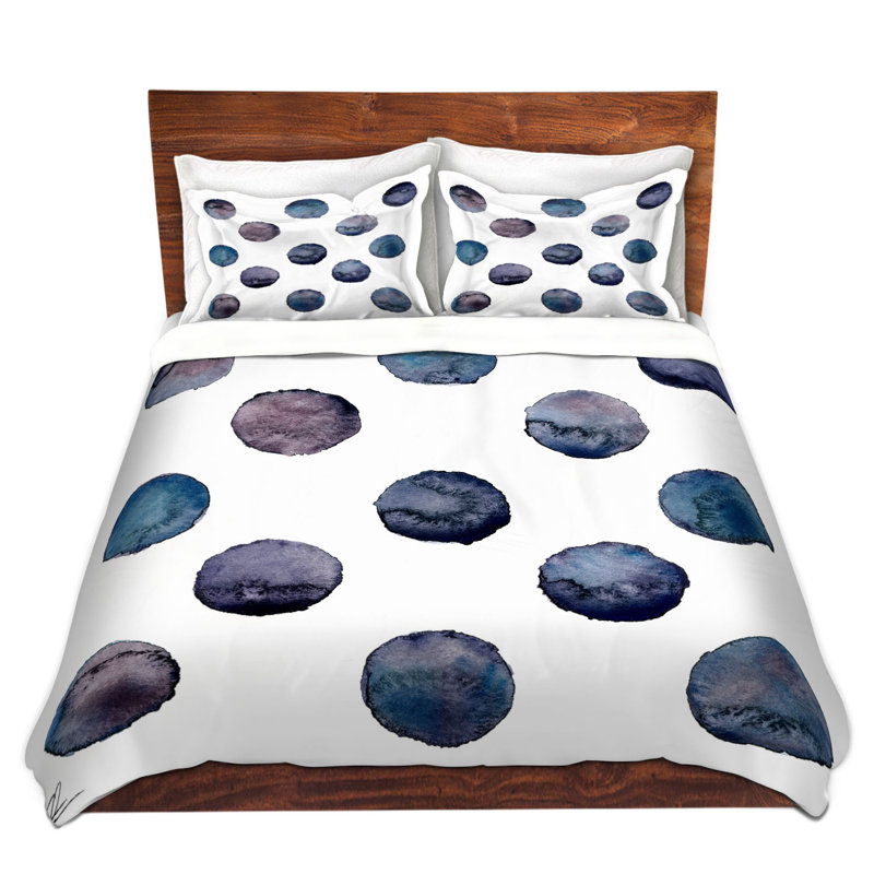 Ensemble de housse de couette DiaNoche en microfibre par Kathy Stanion - Circle Joy 2