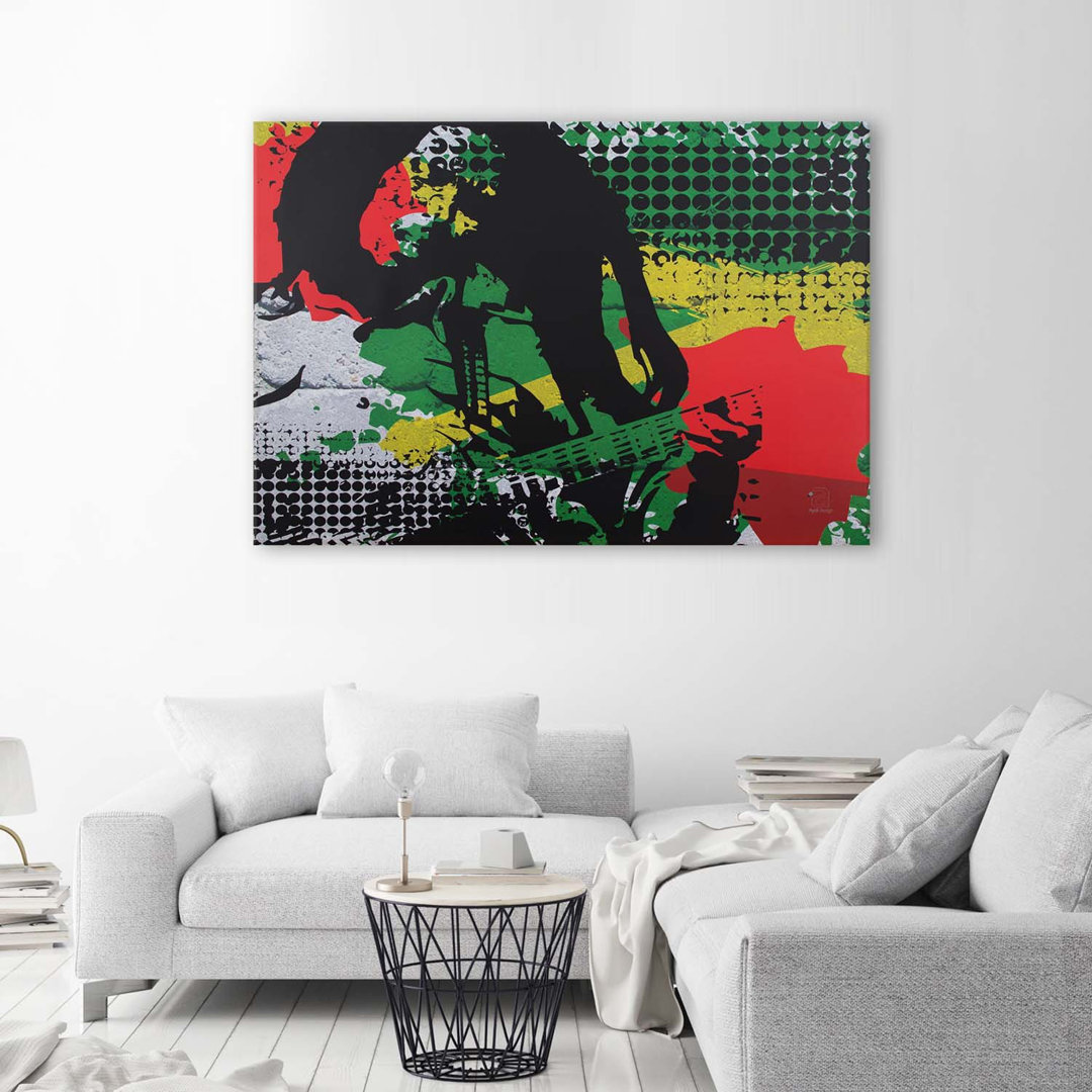 Leinwandbild Bob Marley Reggae Music