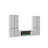 130”W TV Stand Entertainment Center With Fireplace-1536458131