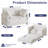 George 51" Upholstered Chenille Convertible Loveseat Sleeper Sofa with Storage Pockets-1721139325