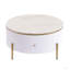 Table basse moderne avec 2 grands tiroirs de rangement Modern (31,5 po)