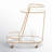 Emalie Metal Bar Cart