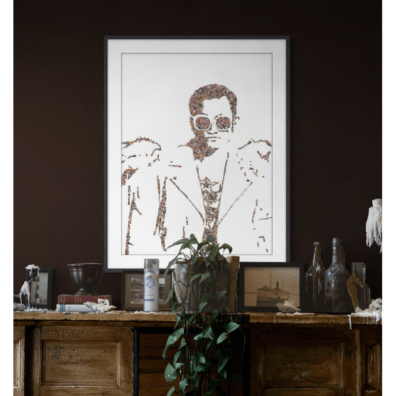 People Print by Jason Brueck, 20.5" H x 17.5" W