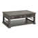Table basse avec 2 tables d'appoint et console avec 3 tabourets