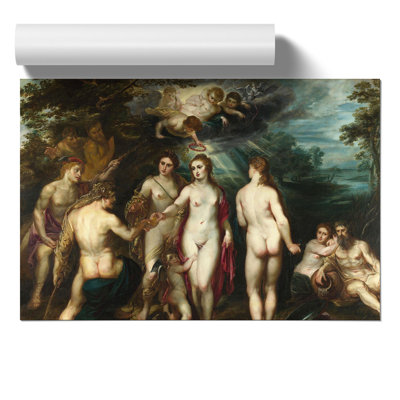 Judgement Of Paris by Peter Paul Rubens - No Frame Print