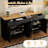 Modular TV Stand Set, Entertainment Center With Storage Cabinet For Tvs Up To 70", Black
