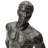 Atlas Sculptural Athlete Bookends Set of 2 (Dark Bronze Metallic Finish)