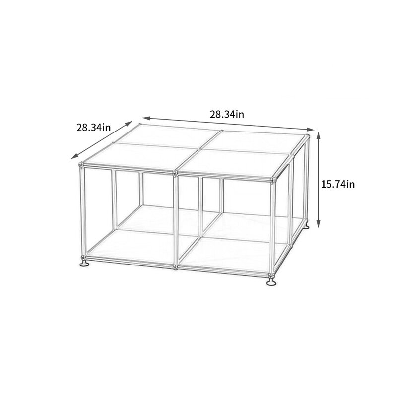 Table basse de salon moderne et simple