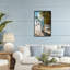 «Blue Surfboard Coastal Blur», estampe numérique, design par LSR Design Studio-1427654237-1427654236