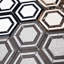 Santorini 4"x4" Natural Stone Mosaic Wall & Floor Tile-52827230