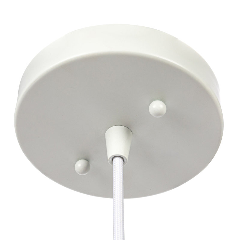 Javaeh  - Ceramic Bell-Shaped Pendant Light, Beige