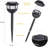 Satin Black Solar Powered Integrated LED Pathway Light Kit Pack