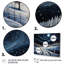 Frosty Pathway Road Into Winter Embrace V - Art mural sur route-835981291-835981302