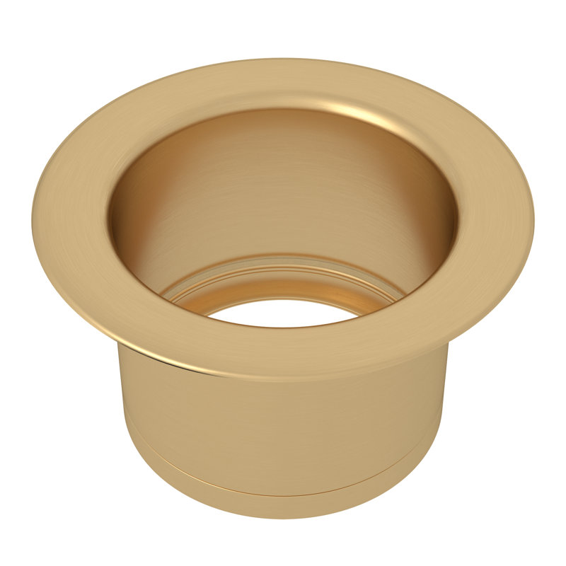 Extended Disposal Flange, Satin English Gold