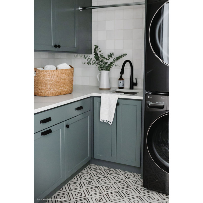 Cloe 5" x 5" Ceramic Tile, White