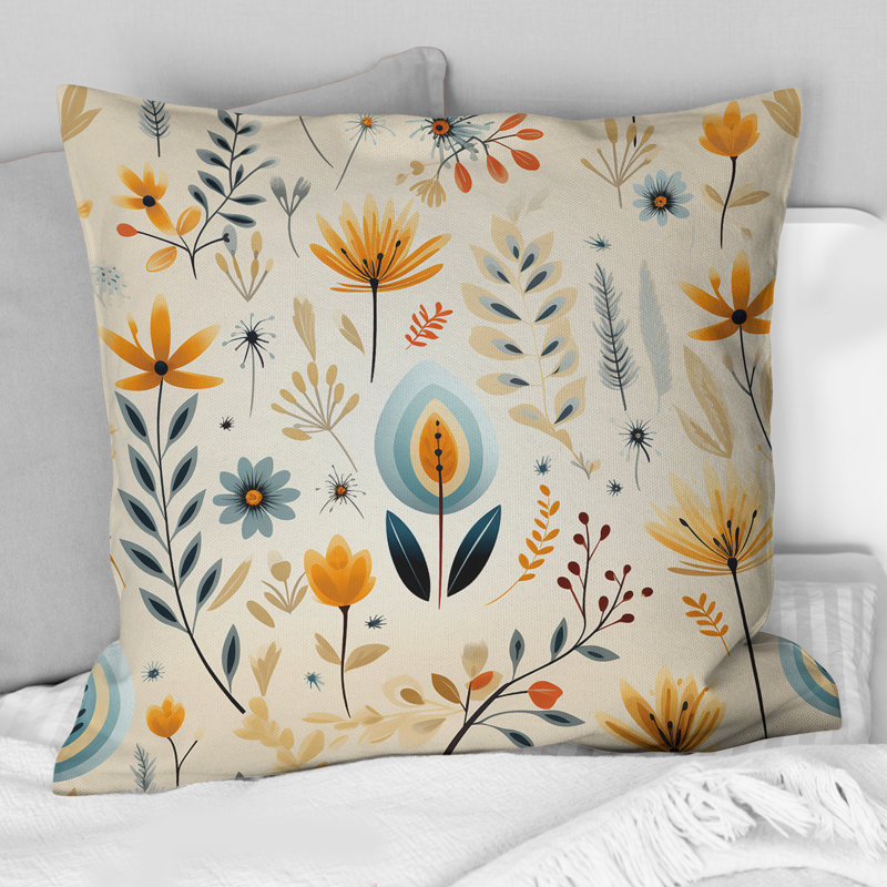 Coussin Boho, H 16 po x l 16 po