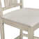 Slatted Back Counter Height Chair