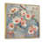 Toile avec cadre flottant or