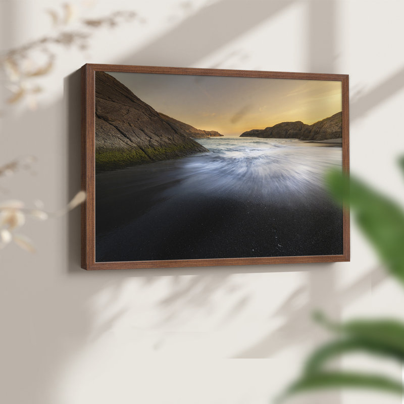 Mystic Nature -Framed Print - Restickable, H 8 po x l 10 po, Walnut