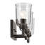 Éclairage pour salle de bain 3 lumières 21 po avec verre transparent 21 po-21324095