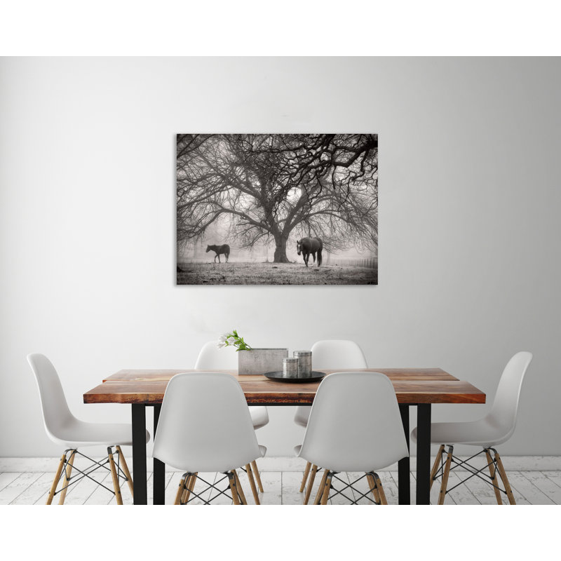 "Morning Calm II BW", toile tendue par Debra Van Swearingen, H 30 po x l 40 po x P 1,5 po