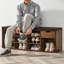 10 Pair Shoe Storage Bench