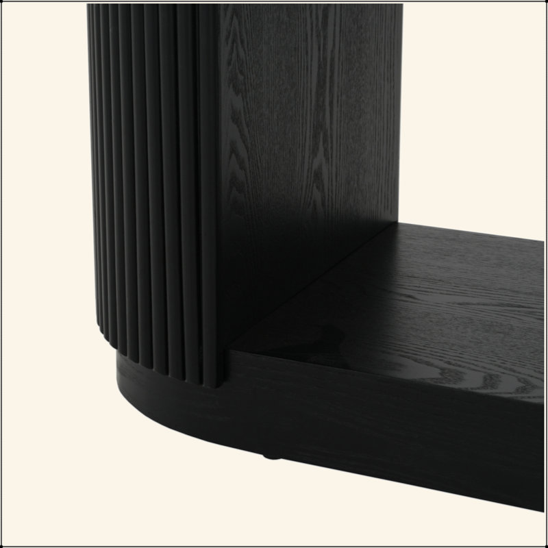 Console de vestibule moderne Mirod, Noir