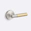 Rosette artificielle ronde Aspra, poignée lisse-97952623-130702274