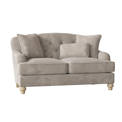 Sullivan 65" Charles of London Loveseat with Reversible Cushions by Birch Lane