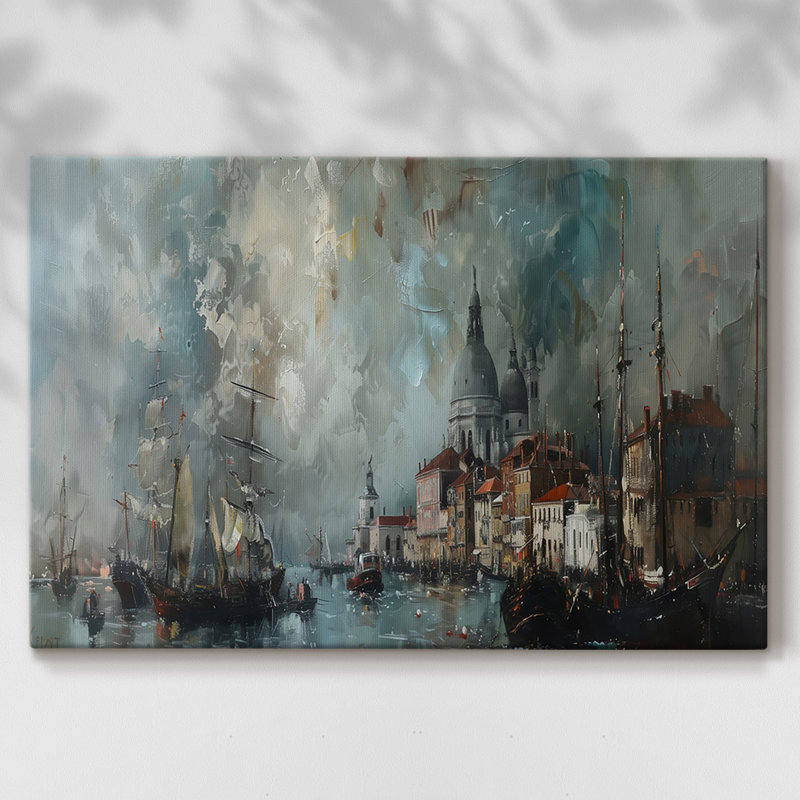 Nautical Series-CCXVI -Galerie enveloppée Cavas, 18 x 27