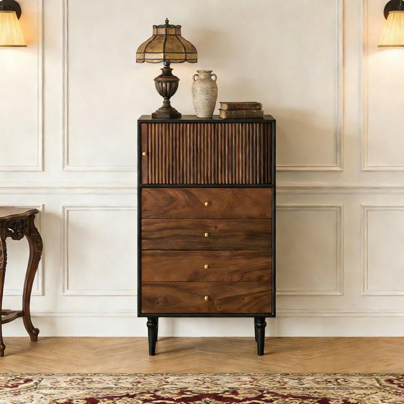 French Retro Entryway Cabinet