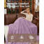 Jeté chauffant électrique Cozy, flanelle jacquard 3D et molleton Sherpa - 6 réglages de chaleur - Arrêt automatique 9H - Lavable à la machine, mauve, 50 x 60 po-133568573