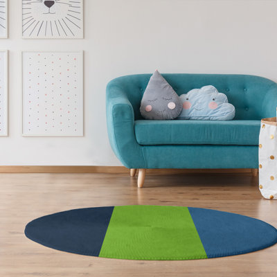 Chenille Striped Indoor Rug