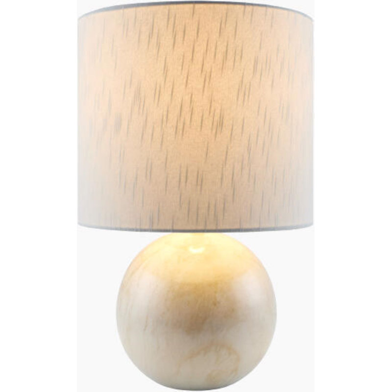 Lampe de table en céramique Lillian, Beige