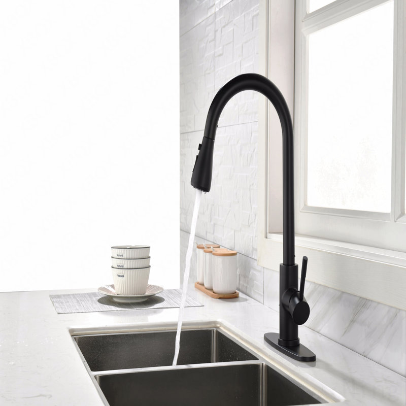 Robinet de cuisine avec douchette extractible