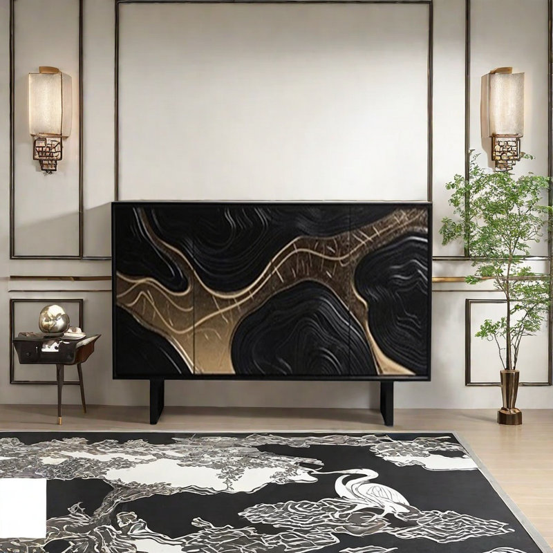 Light Luxury Advanced Accent Cabinet