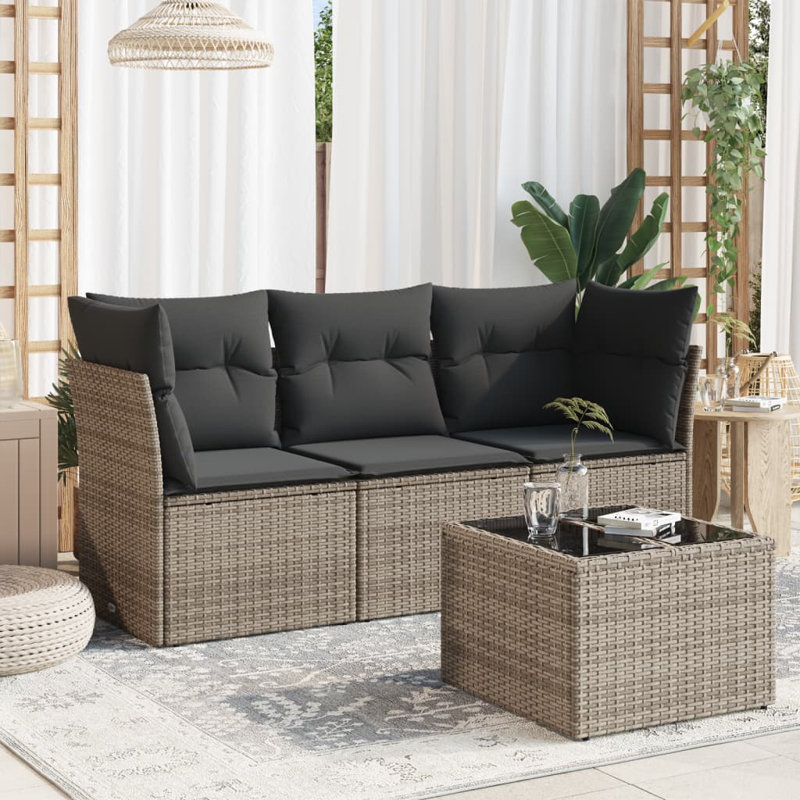 Ensemble de canapé de jardin Vidaxl